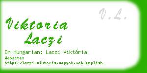 viktoria laczi business card